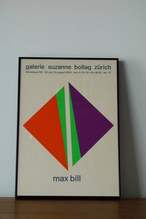 NO NAME PARISH ::: PRODUCTS ::: Max Bill 1965 Exhibition Poster 1